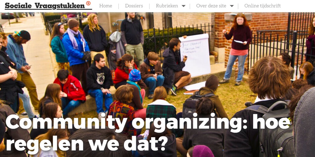 Experimenteren met community organizen